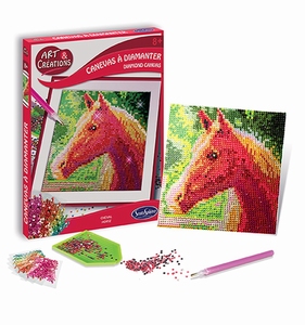 Art&Creations HG322024 Diamond Painting pakket Paard