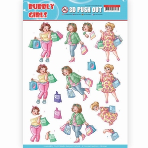 Bubbly Girls 3D Push out vel SB10347 Shopping