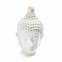 Powertex 0158 Hindi  Boeddha hoofd groot 12,5x7cm