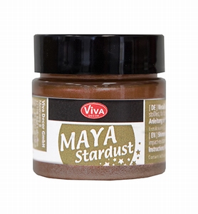 VIVA Decor glitterverf 126290534 Maya Stardust Kakao