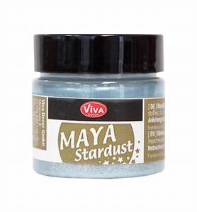 VIVA Decor glitterverf 126292334 Maya Stardust Eisblau
