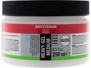 Talens  015/250ml (acryl) Amsterdam Heavy Gel medium Gloss