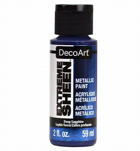 DecoArt metallic acrylverf DPM30 Extreme Sheen Deep Sapphir