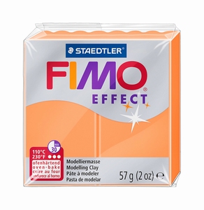 Fimo Soft 8020-401 effect Neon Oranje