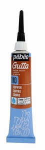 Pebeo Setasilk Gutta 147-010 Copper silk outliner