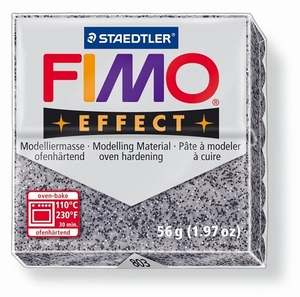 Fimo Soft 8020-803 effect Stone Graniet