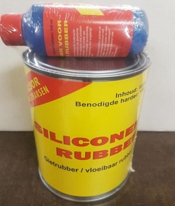 Wilsor 3220 Siliconen rubber 1,1kg (incl harder) blik 1,1kg