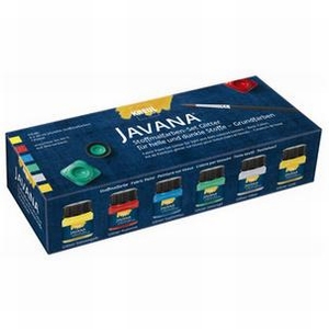 Javana 92250 textielverfset, basic colors (met glitter)