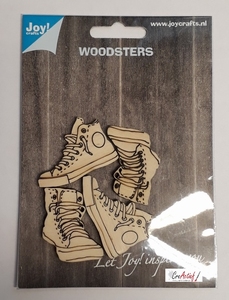 JoyCrafts Woodsters 6320/0015 Houten Sneakers (2 paar)