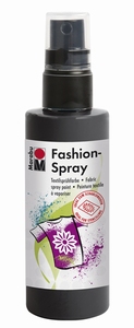 Marabu fashion spray 073 Zwart