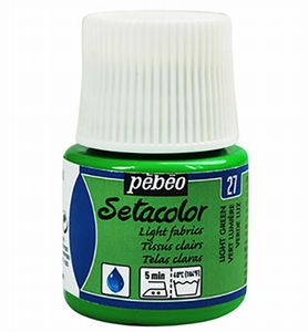 Setacolor textielverf light fabrics 329-027 Light Green