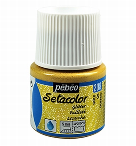Setacolor textielverf light fabrics 329-208 Glitter Gold