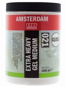 Talens  021/1L (acryl) Amsterdam Extra Heavy Gel med. Gloss