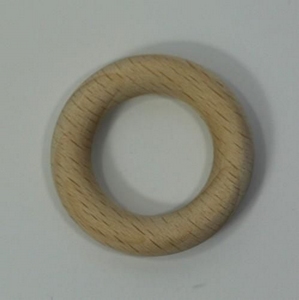 Houten ring beuken  35mm/7mm dikte 810102/0035