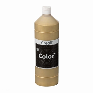 Creall Dactacolor 1000ml plakkaatverf 01019 metallic Goud
