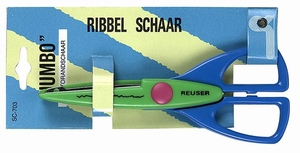 Reuser SC-703 motief/figuurschaar Fotorandschaar/Ribbelschaa