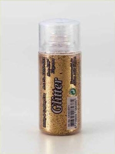 H&C Fun 12142-4211 Glitter Fine strooipotje Goud 15gram