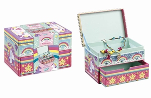 Totum pakket 07154 Glam Mosaic box Unicorn sieradenbox