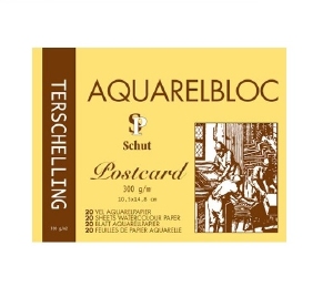 Schut 21018 Aquarelblok 300 grams Terschelling Classic ca.10x15cm Postcard