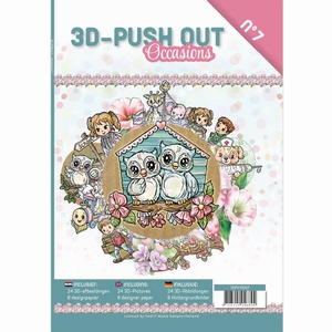 3D-Push Out boek 3DPO10007 Occasions (diverse gelegenheden)