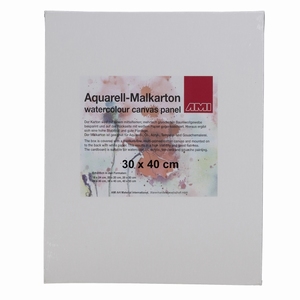 AMI 582261 canvas board/ Aquarel Malkarton 30x40cm/3mm