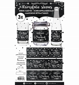 Krimpfolie Sleeves 55 SHRINKSL55 Chalk 38x11cm