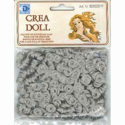 Curly Hair Crea Doll 825023-11 Grijs (zilvergrijs)