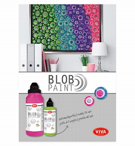 Flyer/Brochure A5 VIVA Decor Blob Paint
