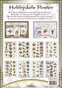 Hobbydols Knipvelposter passend bij Hobbydols 126 en 127