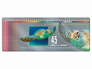 Bruynzeel 60312905 kleurpotloden 45, blik SCHILDPAD