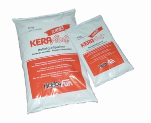 HobbyFun 1000001 KeraFlott ceramisch gietpoeder/fijn gips