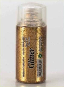 H&C Fun 12142-4201 Glitter Fine strooipotje Goud 30gram