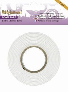 Hobbyjournaal HJTAPE2 Foamtape 2mm dik/12mm/2meter