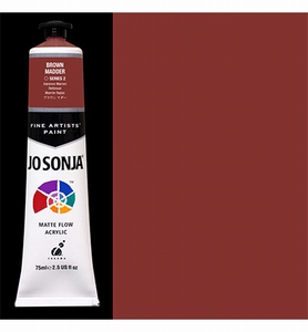 Jo Sonja's (serie 2) artist acrylverf JJ606 Brown madder