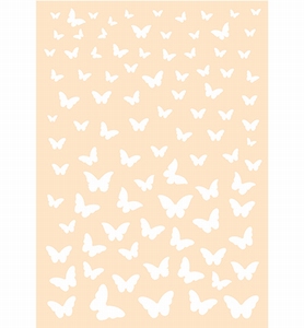 Joy!Crafts 6002/0870 Polybesa stencil kleine Vlindertjes A6)