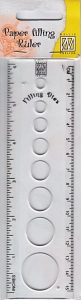 Nellie's Choice FCSR001 Circle size ruler /Filigraan lineaal