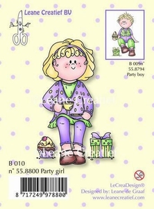 LeCreaDesign 55.8800 Clear stamp Bambinie Party Girl