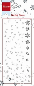 ClearStamp MD-HT1611 Border snow