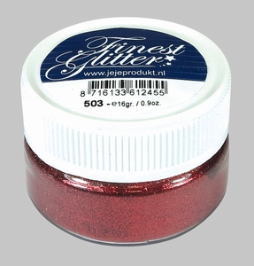 JeJe 5.0503 Finest Glitter Xmas Red circa 16gram