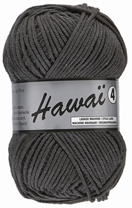 Lammy Yarns Hawai-4 acryl/katoen 69023-002 Donker Grijs