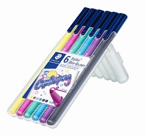 Staedtler 323SB6CS11 triplus stift Box 6 galaxy kleuren