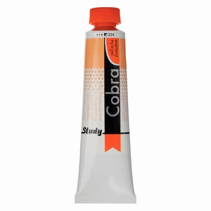 Cobra Study Olieverf 40ml 224 Napelsgeelrood