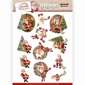 3D Push-Out vel SB10674 Amy/ From Santa with Love / Santa