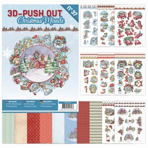 3D-Push Out boek 3DPO10037 Christmas Miracle