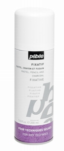 Pebeo 571140 Fixative spray voor pastel en houtskool