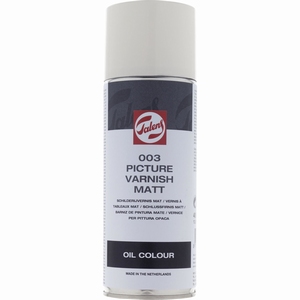 Talens  003 (olieverf vernis)Picture varnish Matt spray400ml