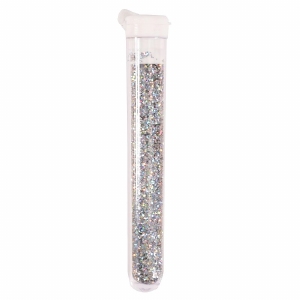 Vaessen 1619/301 holographic art glitter zilver buisje 3gram