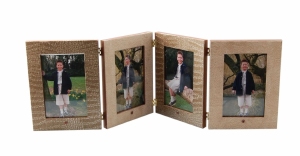 Vaessen 2502-038 Houten fotolijst 4-luik 15x20cm (4x)