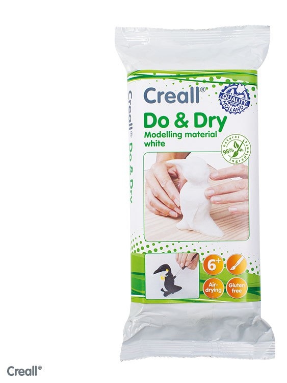 Creall Do&Dry 26200/1000gram zelfhardende klei: Wit