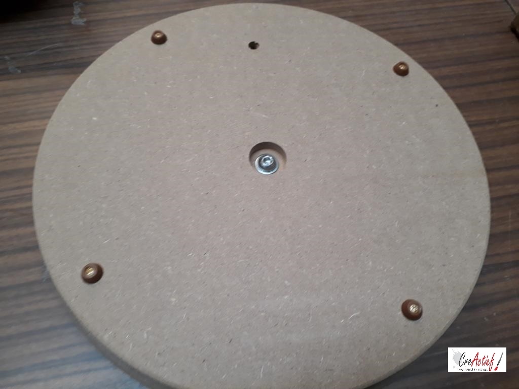 AMI539017 Boetseerschijf MDF met kunststof bovenlaag 30cm